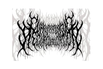 do a metal,hardcore,heavy metal, black metal band logo