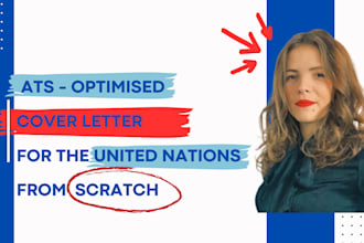 write your united nations cover letter from scratch