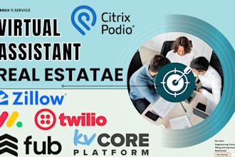 be your virtual assistant for follow up boss real estate CRM kvcore wise agent