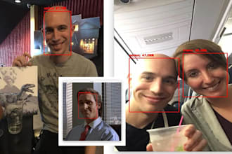 do face recognition, object detection, object tracking python