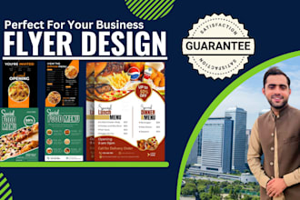 design digital flyer poster leaflet create pamphlet brochure company profile