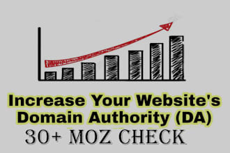 increase your website domain authority 30 plus with moz
