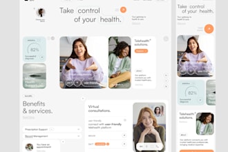 develop healthcare telemedicine hipaa compliant website with appointment booking