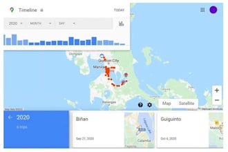 convert google maps timeline json data to CSV kml shapefile