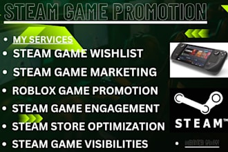 do steam game promotion steam game wishlist game promotion steam game marketing