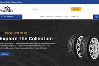 build automotive parts ecommerce website, auto parts website, auto parts store