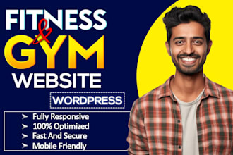 build gym trainer, yoga, dental, personal trainer, and catchy fitness website