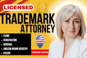 file trademark registration for US, UK, canada, spain as US attorney