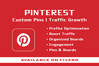create custom pinterest pins, boards, and grow your traffic