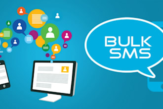 send bulk sms marketing, email blast, sms message to your targeted audience