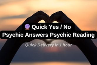 quick yes no psychic answers fast and accurate guidance