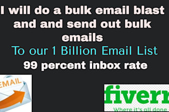 do bulk email blast, email campaign, bulk sms, email design