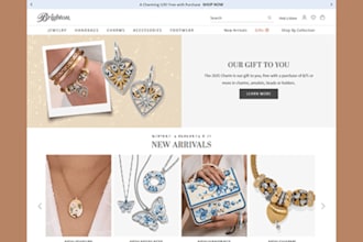 design jewellery shopify store, diamond store, wrist watch, 3d cad jewelry ads