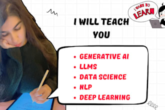 train you genai llms nlp deep learning lessons