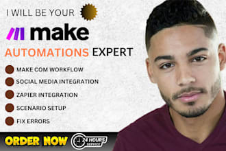 fix error in make com automation make com scenario integromat zapier integration