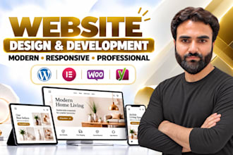 build wordpress website design, redesign, develop, update, clone or customize