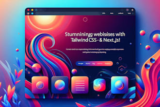 craft a stunning static website with tailwind CSS and nextjs