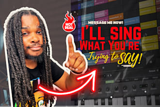 create a professional custom song or jingle