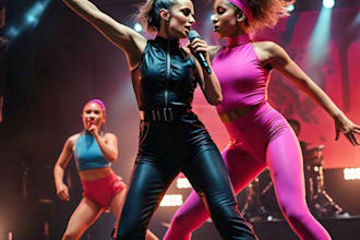 make an amazing dance and lip sync video to your song