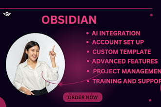 set up obsidian account to boost productivity obsidian workflow automation va ad