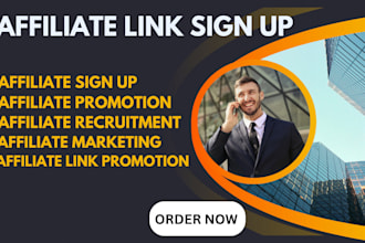 do affiliate link sign up, affiliate recruitment, affiliate marketing