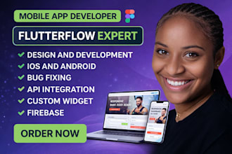 build flutterflow mobile app, flutterflow developer, flutterflow app development