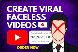 create viral faceless videos for your youtube automation business