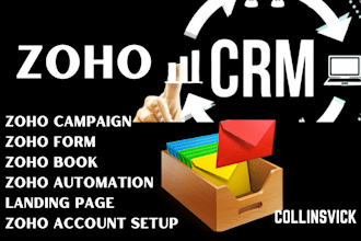setup zoho campaign, zoho automation, zoho crm, zoho form
