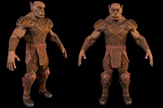 3d model, texture, render anything ranging from props to characters