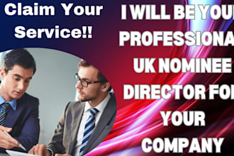 be your professional uk,us nominee director for your company