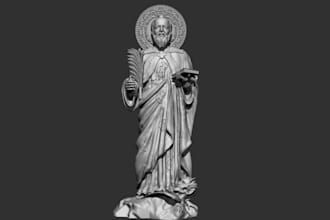 create 3d model, tabletop game, 3d sculpture,3d head face mask design