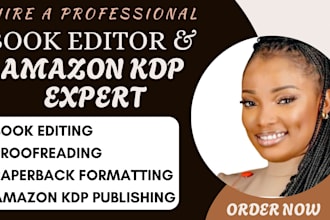 edit self help or nonfiction book, proofread literary fiction, ebook formatting
