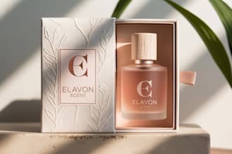 make product packaging, logo, box, label design for perfume,itar,aud, cosmetics