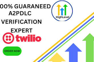 do a2p 10dlc verification for twilio gohighlevel campaign go high level website