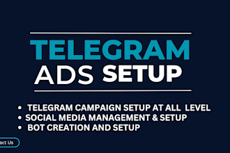 telegram promotion, fix telegram ads, setup telegram ads