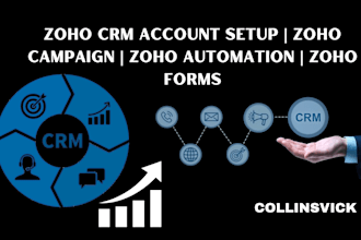 setup zoho email marketing, zoho campaign, zoho form and automation