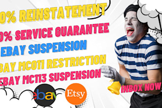 create appeal letter to reinstate your suspended esty or ebay to get it reopen