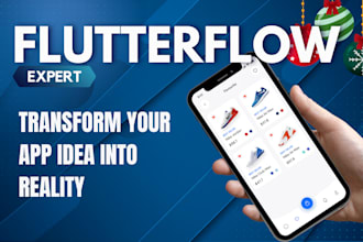 be your flutterflow app developer, flutter flow mobile app, figma to flutterflow