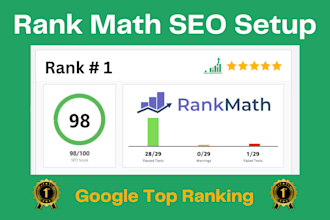 optimize wordpress onpage SEO service with rank math yoast
