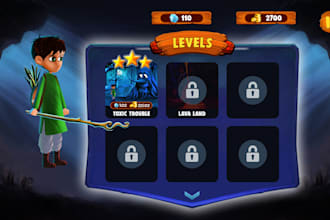 develop 2d mobile game app development 2d unity game, unity 2d game development