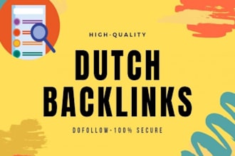 build  dutch backlinks for google netherlands ranking