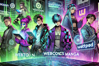 organically promote your webtoon, tapas, manga, webnovel, voyceme