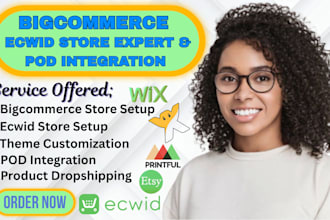 design bigcommerce website ecwid bigcartel store design godaddy ecommerce SEO