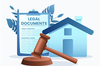 be your contract lawyer write business or commercial legal contracts, agreements