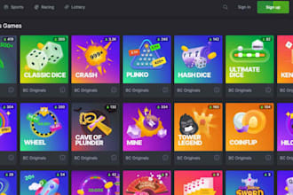 develop a crash game website with trc20 meme coin integration