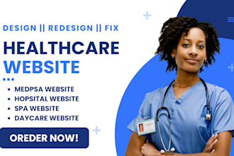 design, redesign medical, healthcare, doctor, dental wordpress website