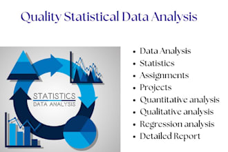do statistical data analysis in rstudio, SAS, stata, spss,excel