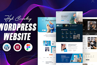 build wordpress website, redesign, revamp or clone website, landing page design