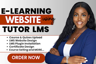 design buddyboss wordpress lms website using learndash, learnpress tutor lms pro