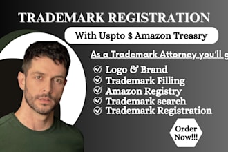 help with trademark registration USA, UK, eu or canada and search